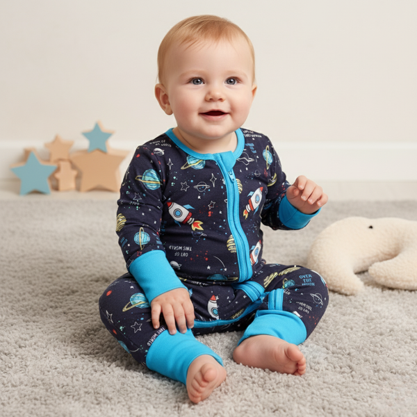 Bamboo Zippy Pajama Galactic Dreams
