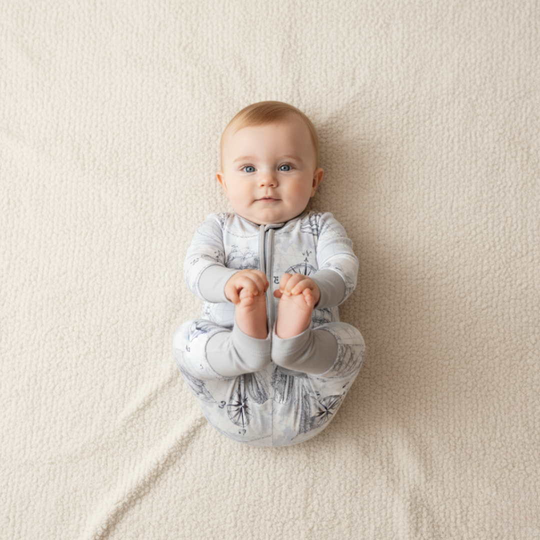 Bamboo Zippy Pajama Sailor