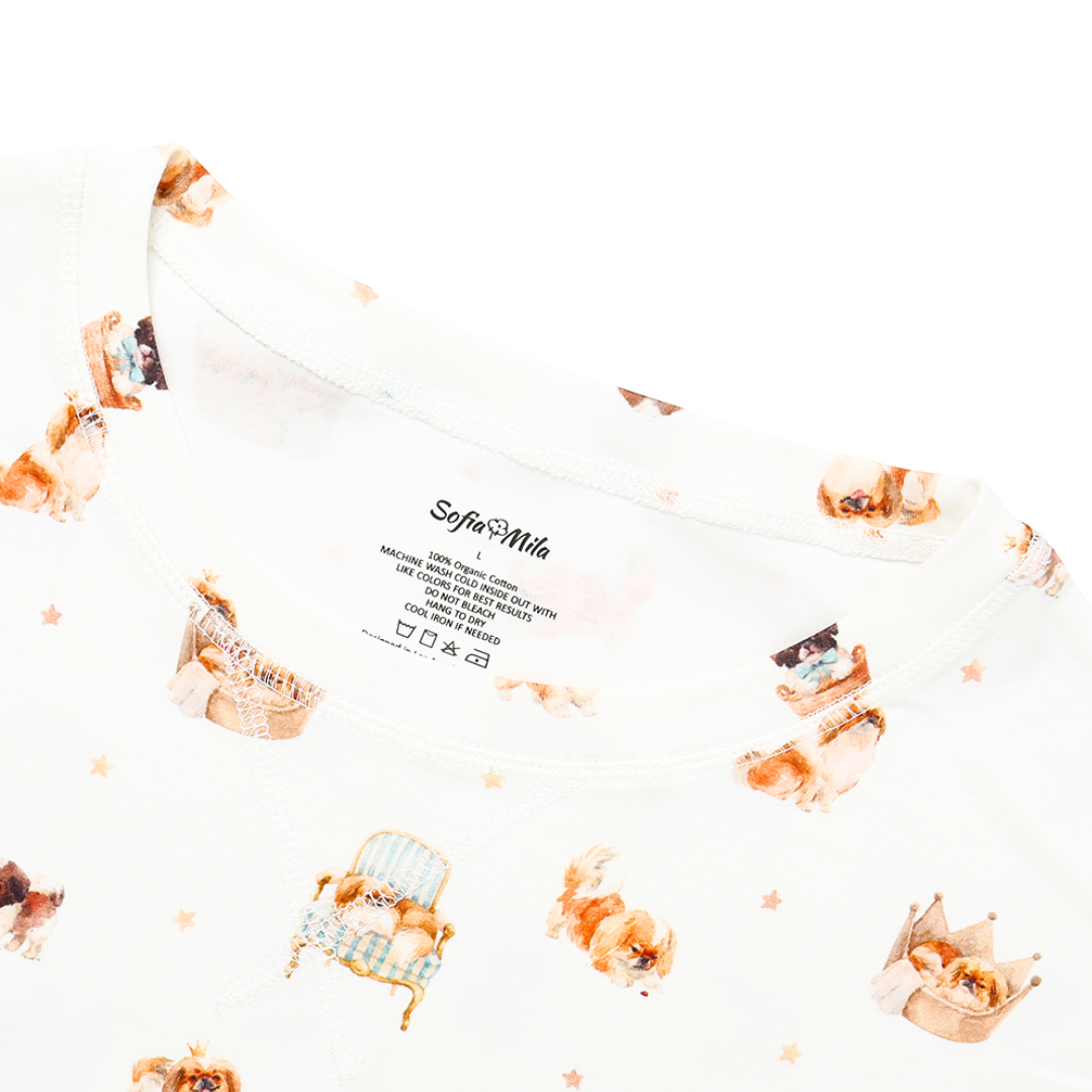 Women's Adult Organic Cotton Two Piece Pajama Life Of Simon