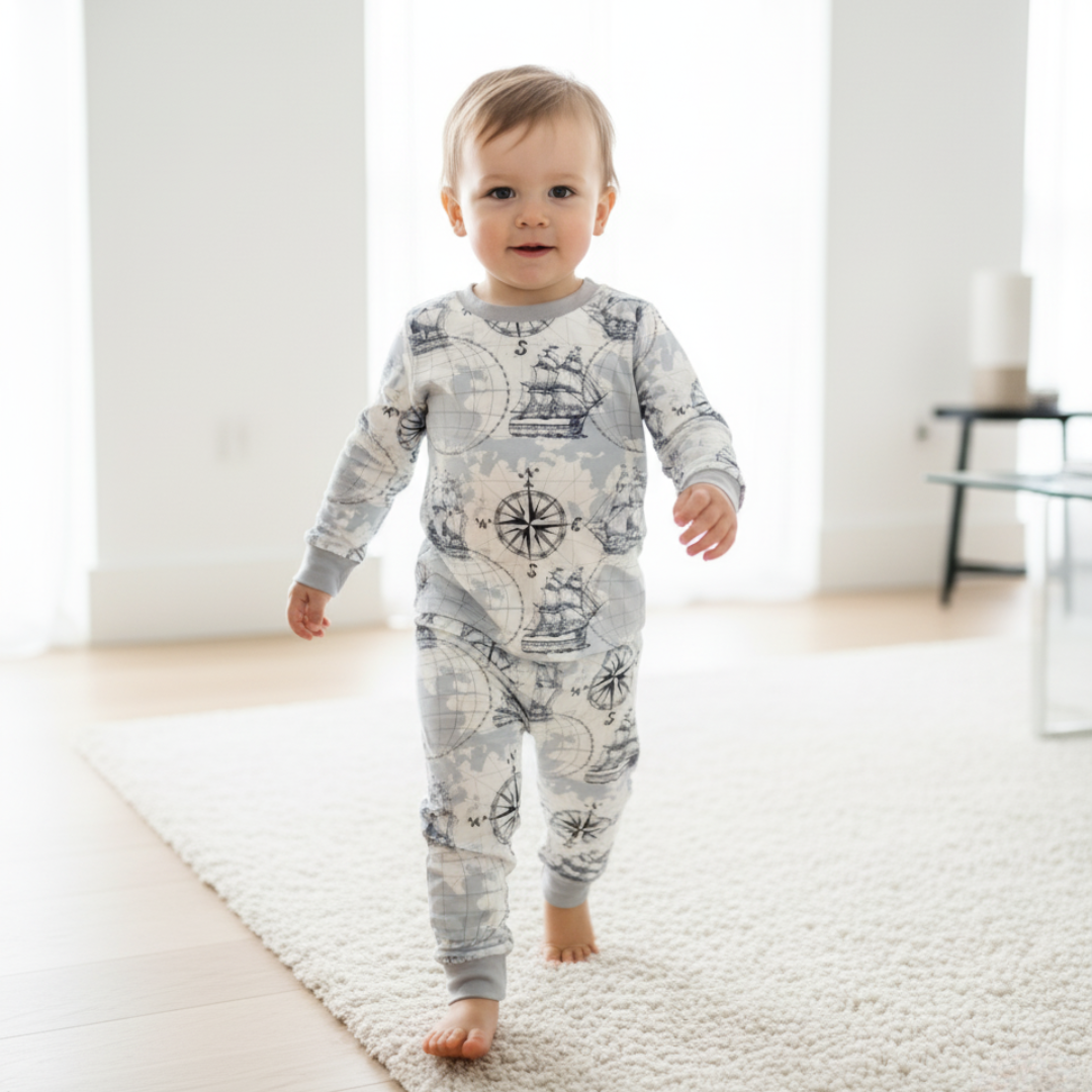 Bamboo Two-Piece Pajama Sailor