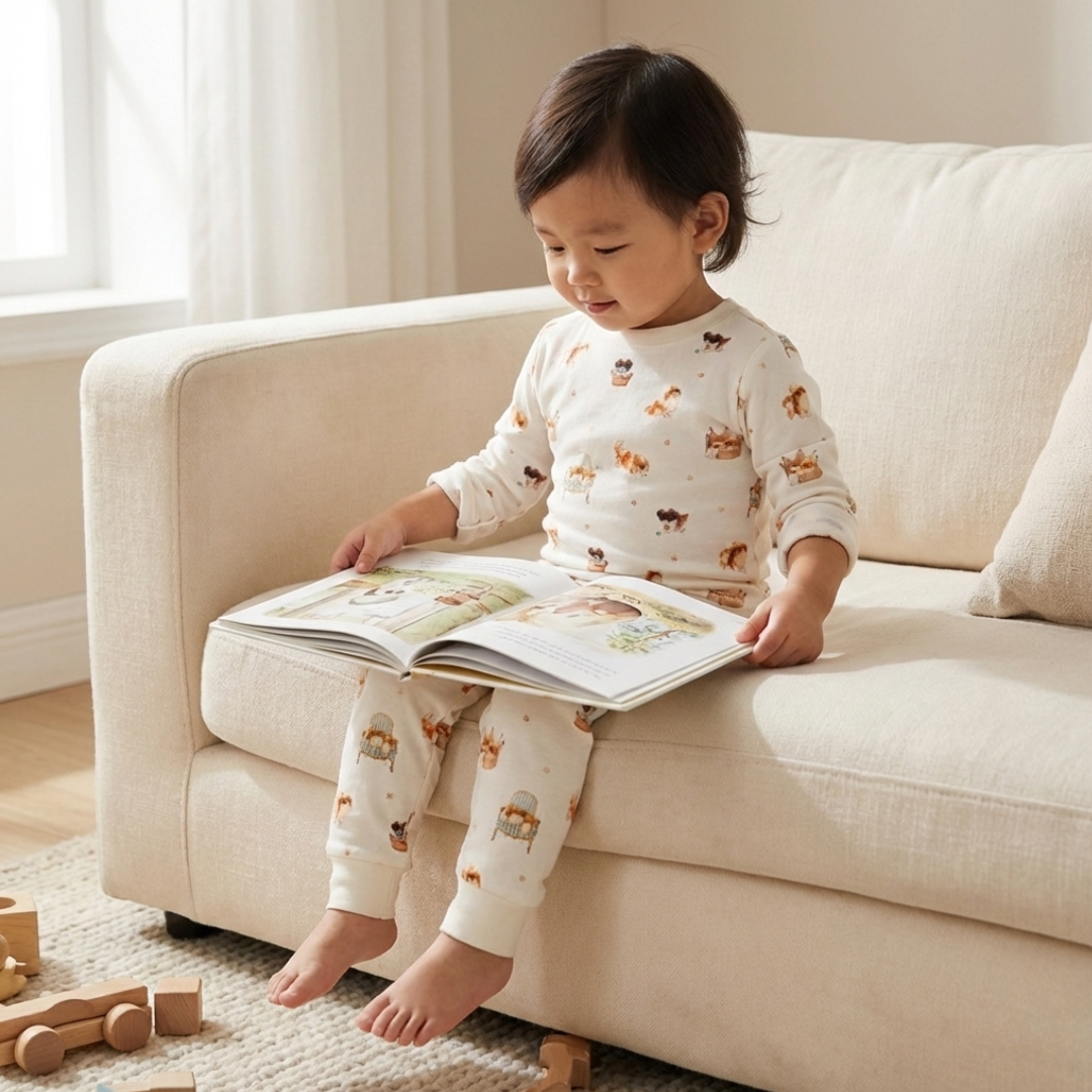 Organic Cotton Two-Piece Pajama Life of Simon