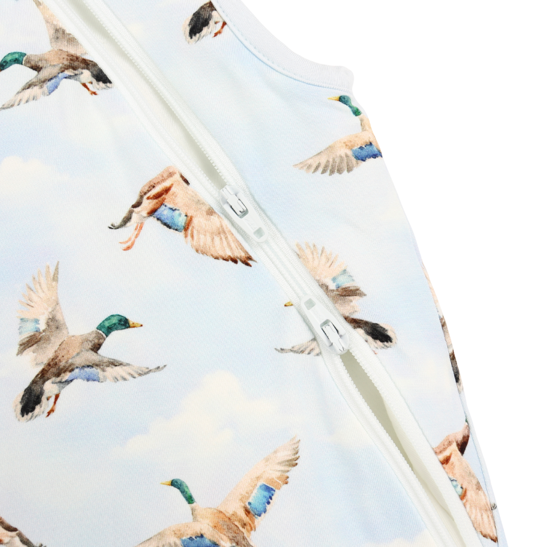 Bamboo Sleep Sack Mallard Skies