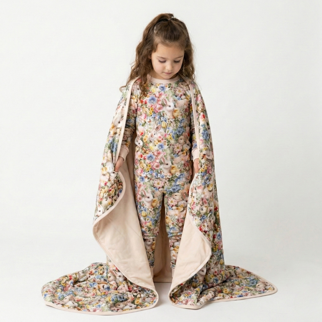 Bamboo Large Blanket Easter Morning