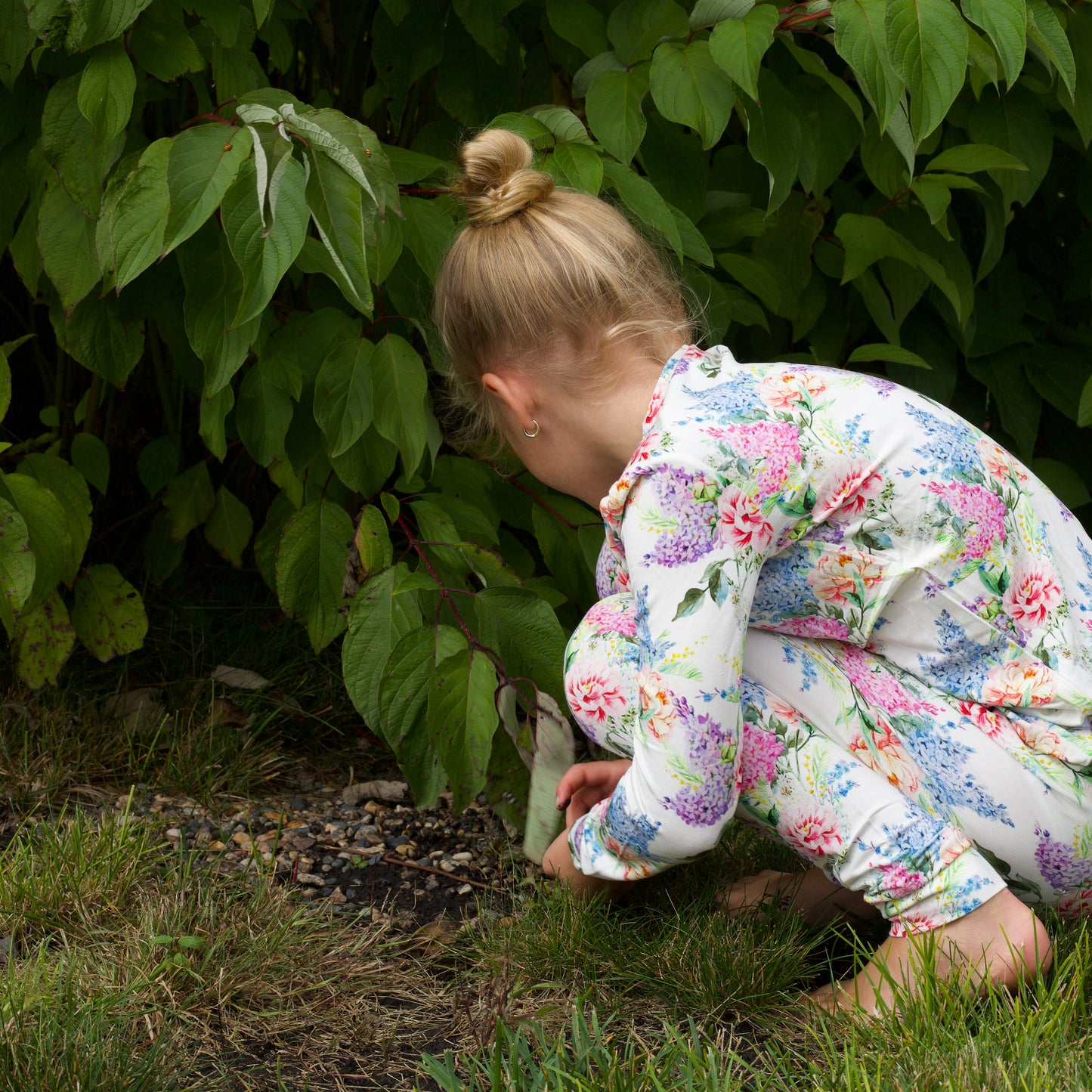 Bamboo Two Piece Pajama Wildflower Whimsy
