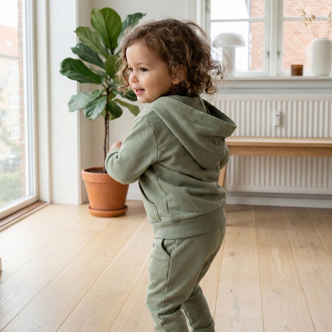 Organic Cotton Full-Zip Tracksuit