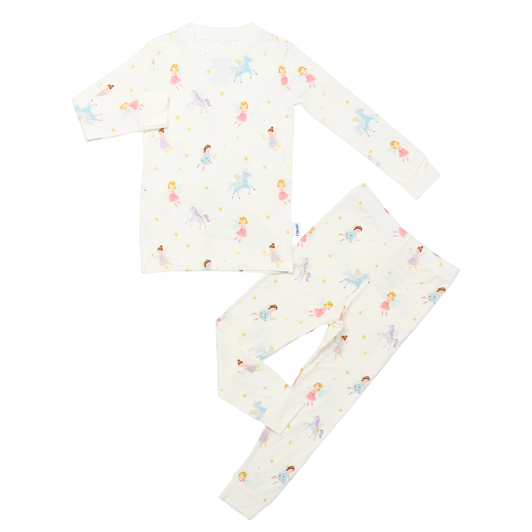 Bamboo Two Piece Pajama Fairy Friends