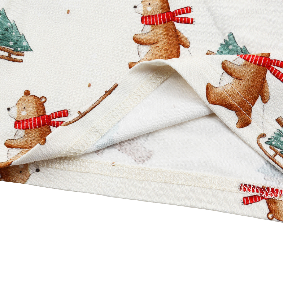 Bamboo Two-Piece Pajama Winter Bear