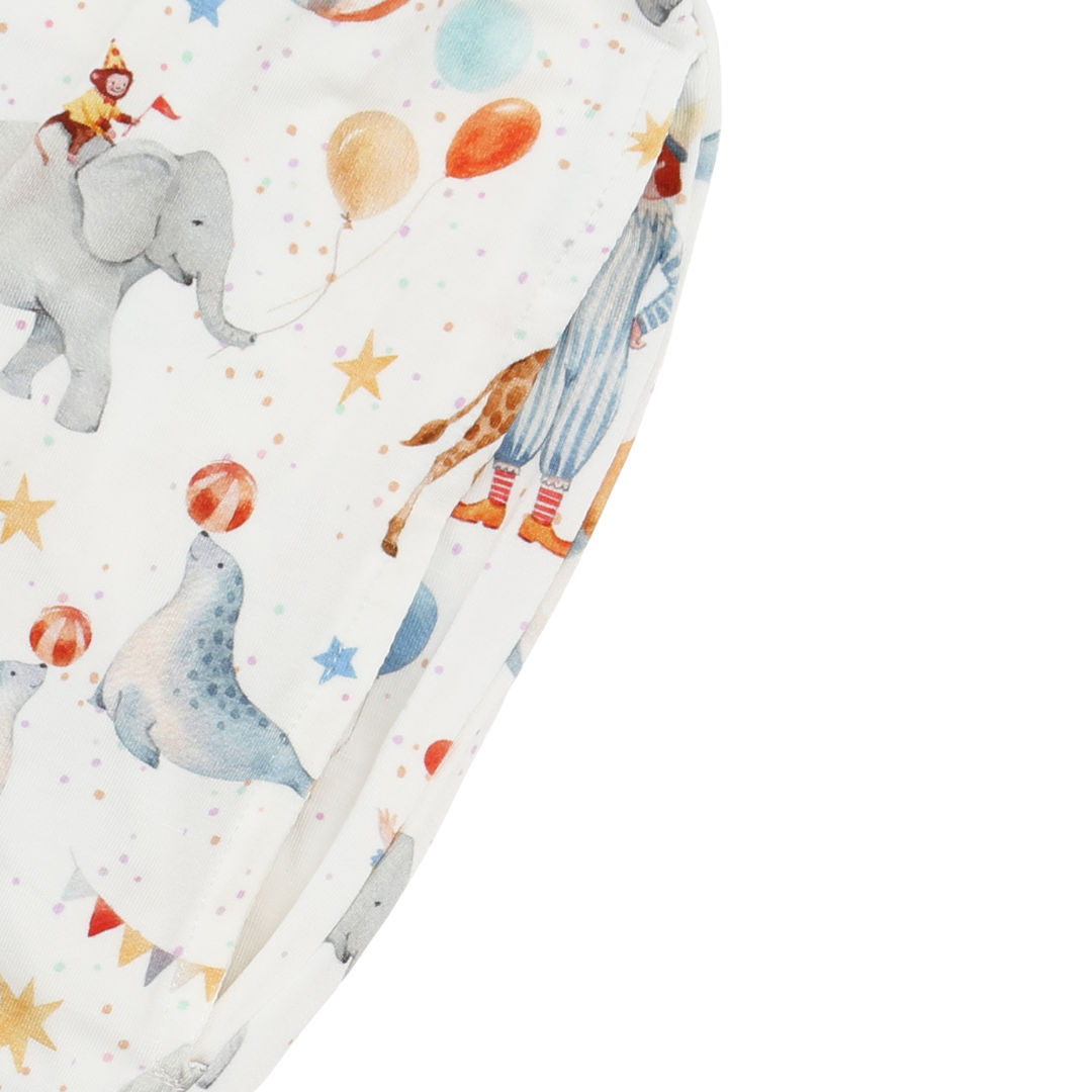 Adult Bamboo Two-Piece Pajama Circus Party