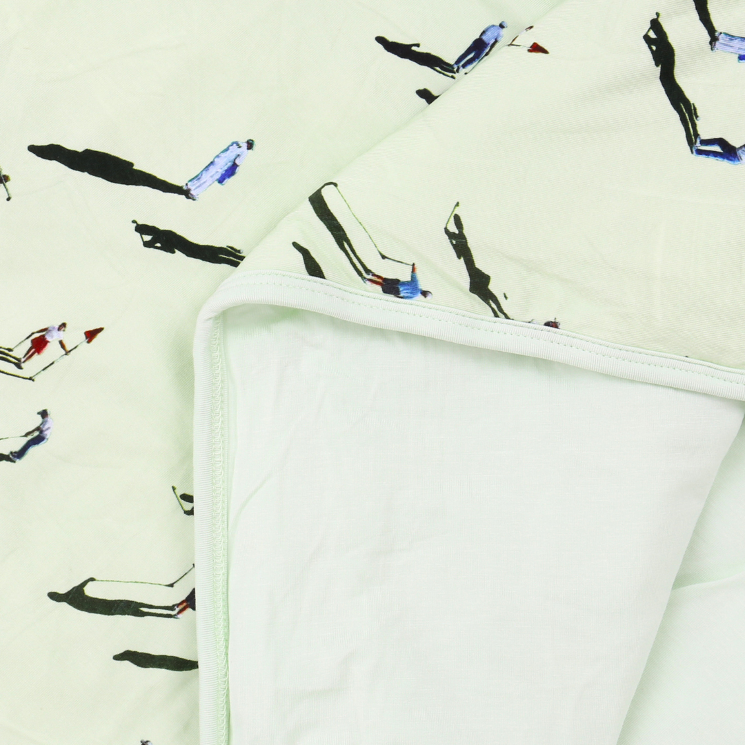 Bamboo Large Blanket Tee Time