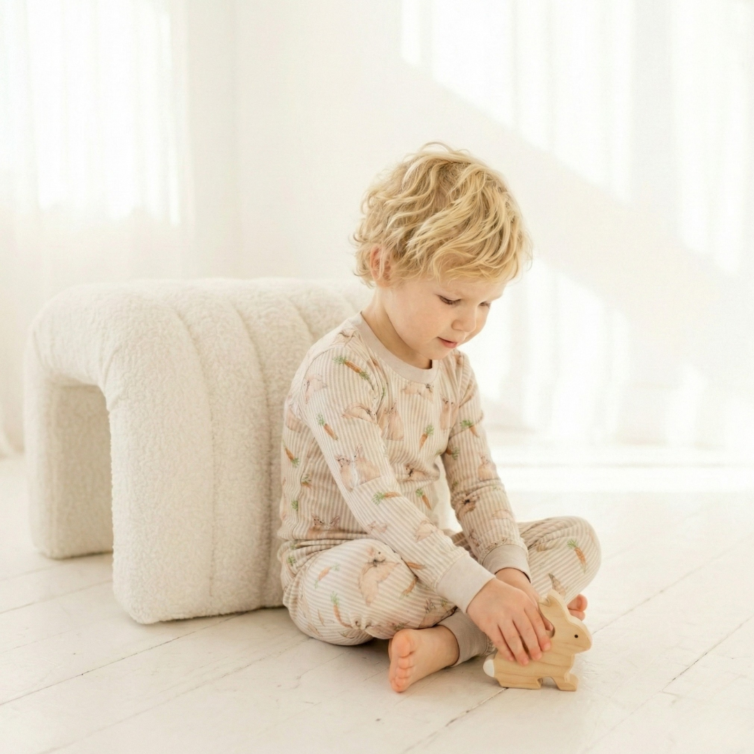 Bamboo Two-Piece Pajama Bunny Trail