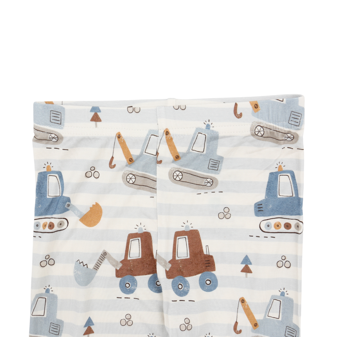 Bamboo Two-Piece Pajama Little Builders