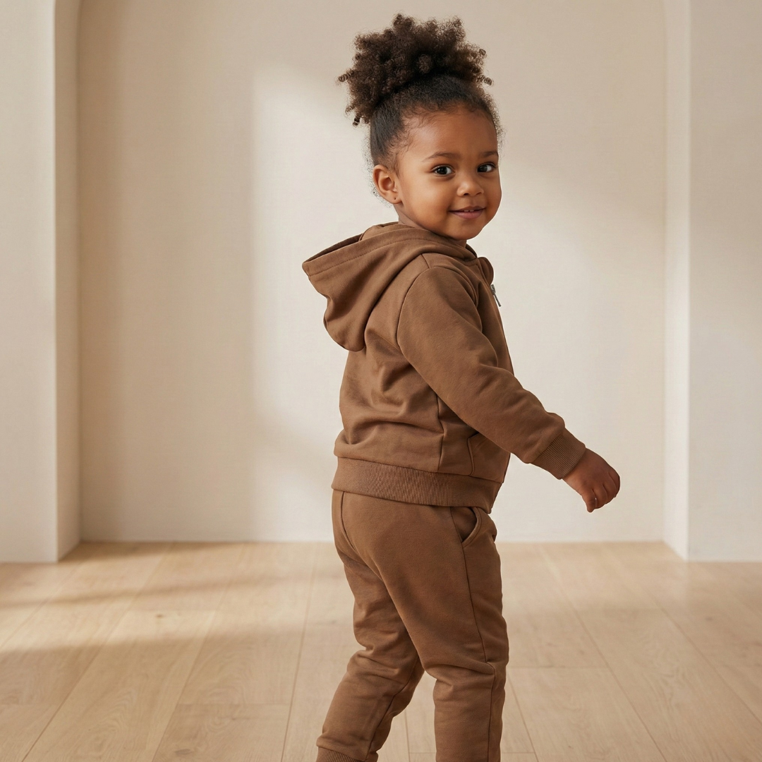 Organic Cotton Full-Zip Tracksuit