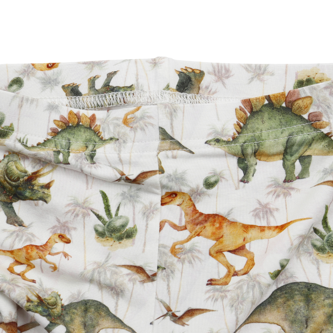 Bamboo Two-Piece Pajama Dino World