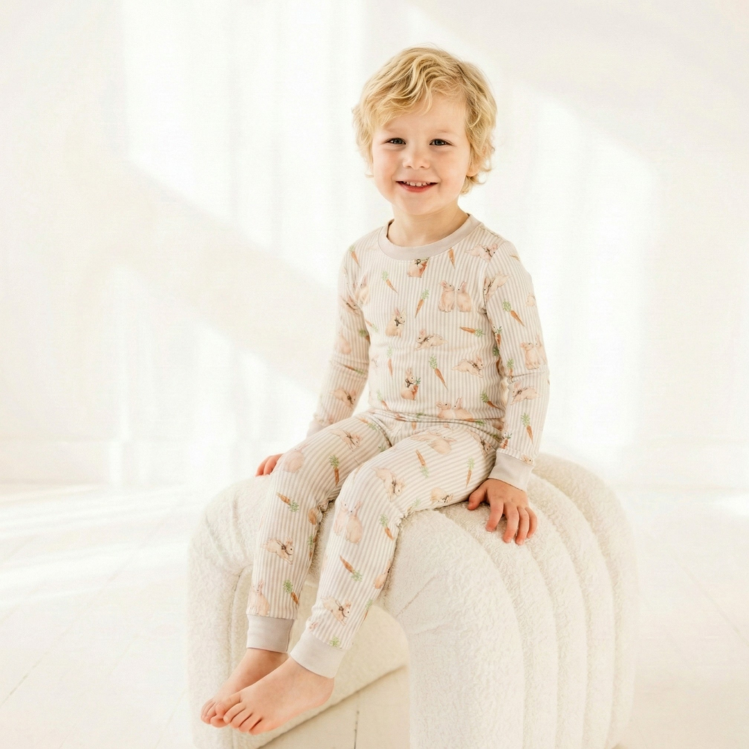 Bamboo Two-Piece Pajama Bunny Trail