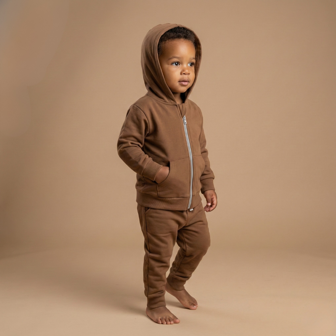 Organic Cotton Full-Zip Tracksuit
