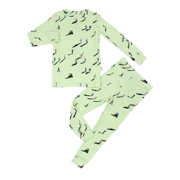 Bamboo Two-Piece Pajama Tee Time