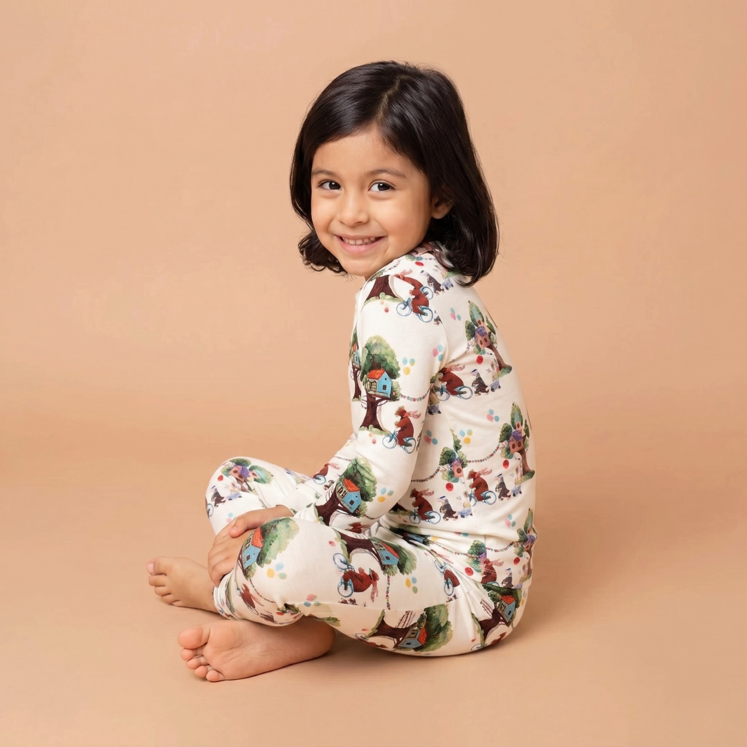 Bamboo Two-Piece Pajama Playhouse