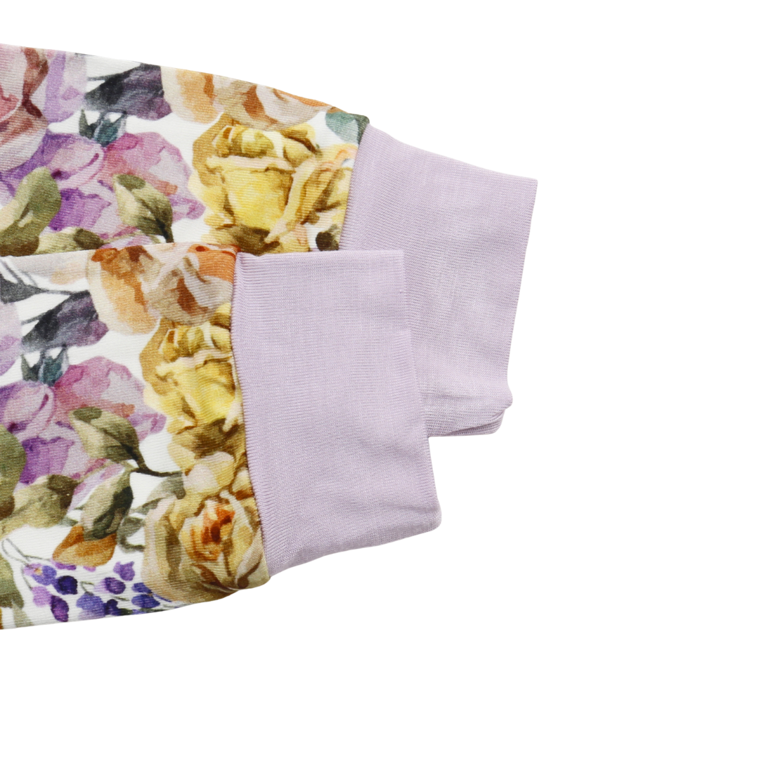 Bamboo Two-Piece Pajama Lavender Rose