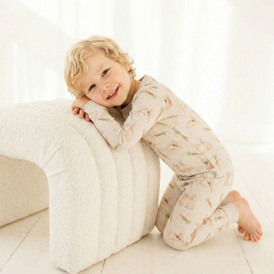 Bamboo Two-Piece Pajama Bunny Trail