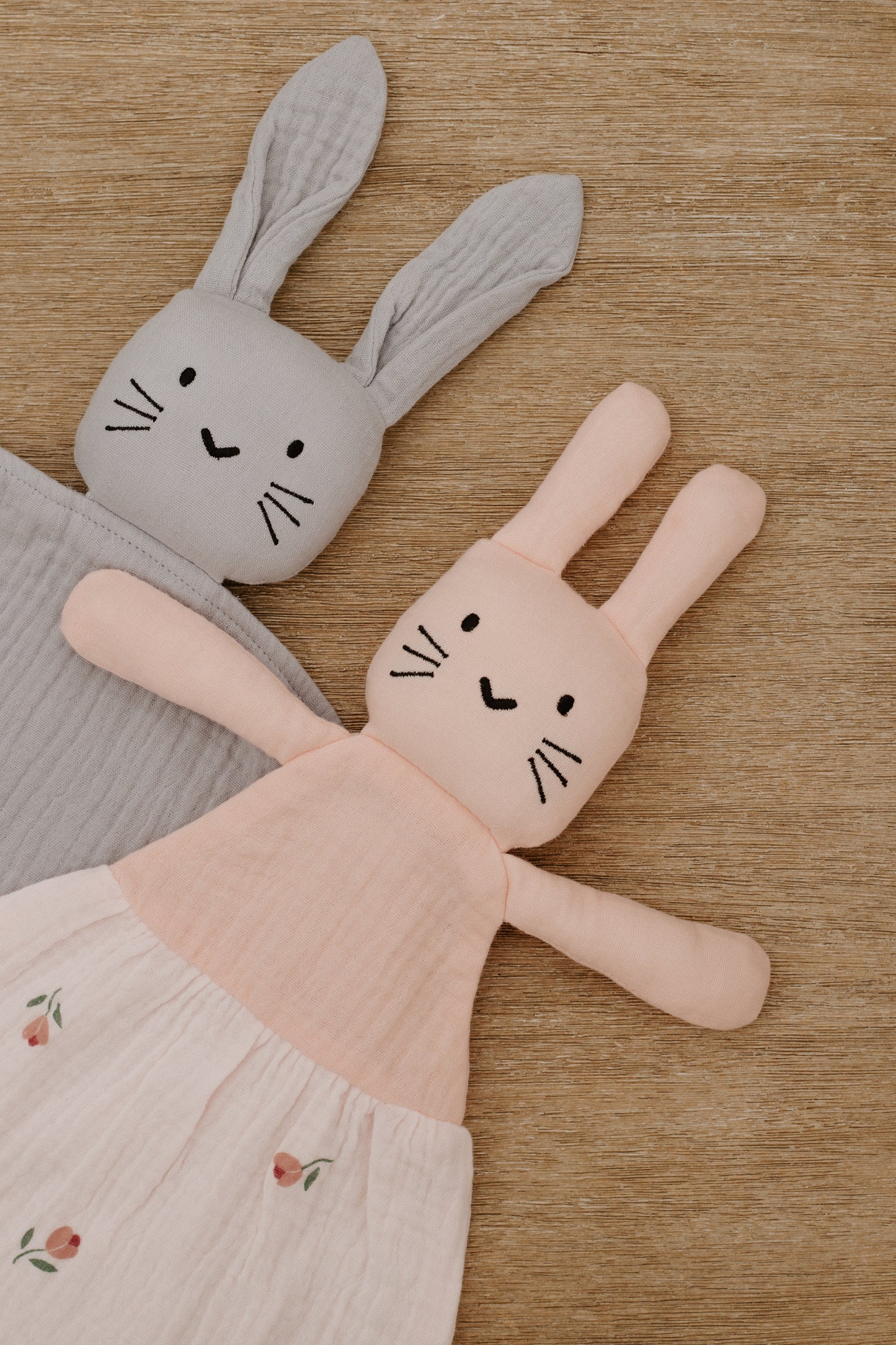 Muslin Rose Lovey Blanket Toy for Babies and Kids