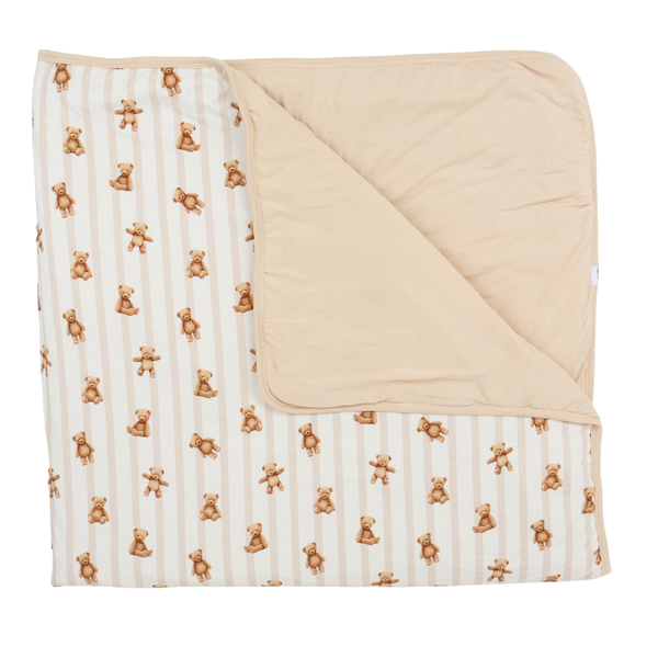 Bamboo Large Blanket Honey Bear