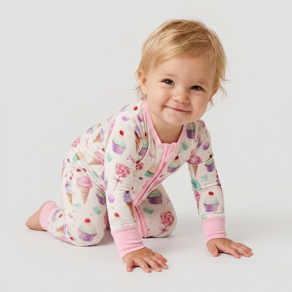 Bamboo Zippy Pajama Sugar Rush