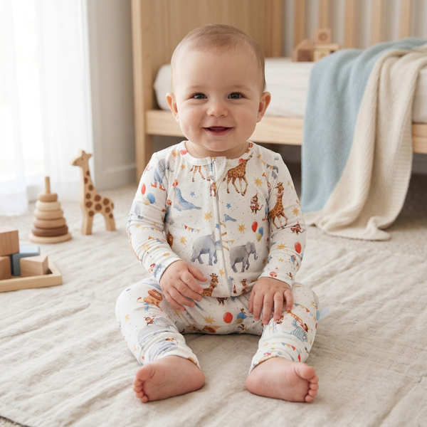 Bamboo Zippy Pajama Circus Party