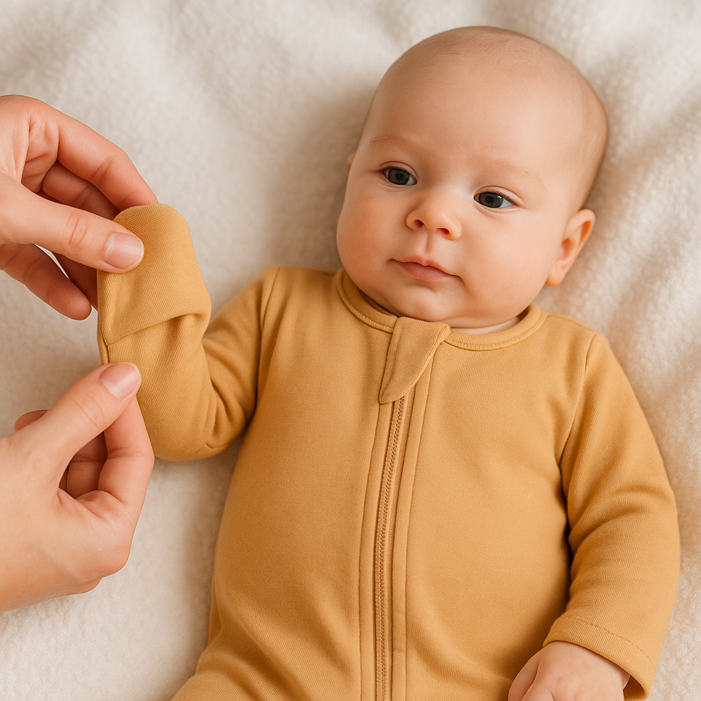Bamboo Zipper Convertible Sleeper Honey Beige