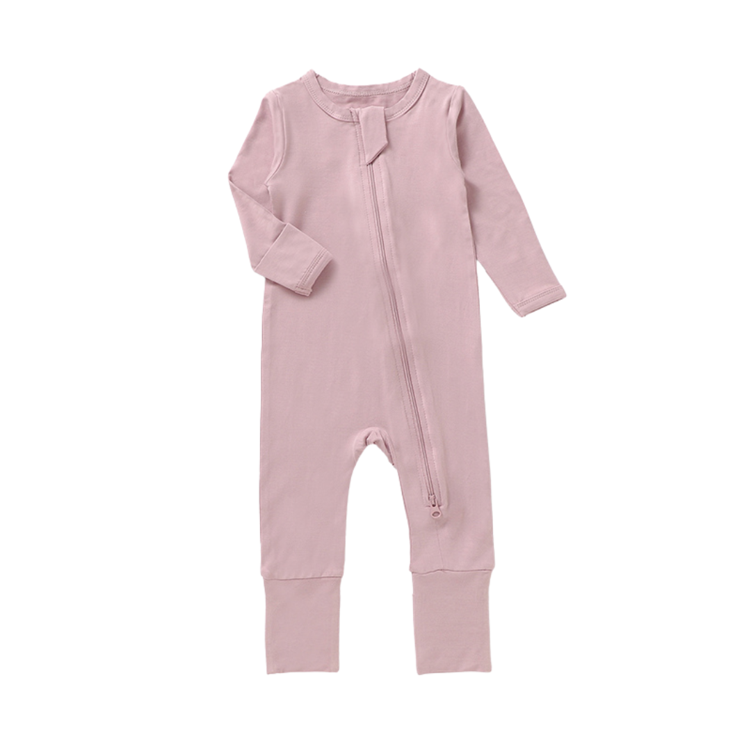 Bamboo Zipper Convertible Sleeper Plum Purple