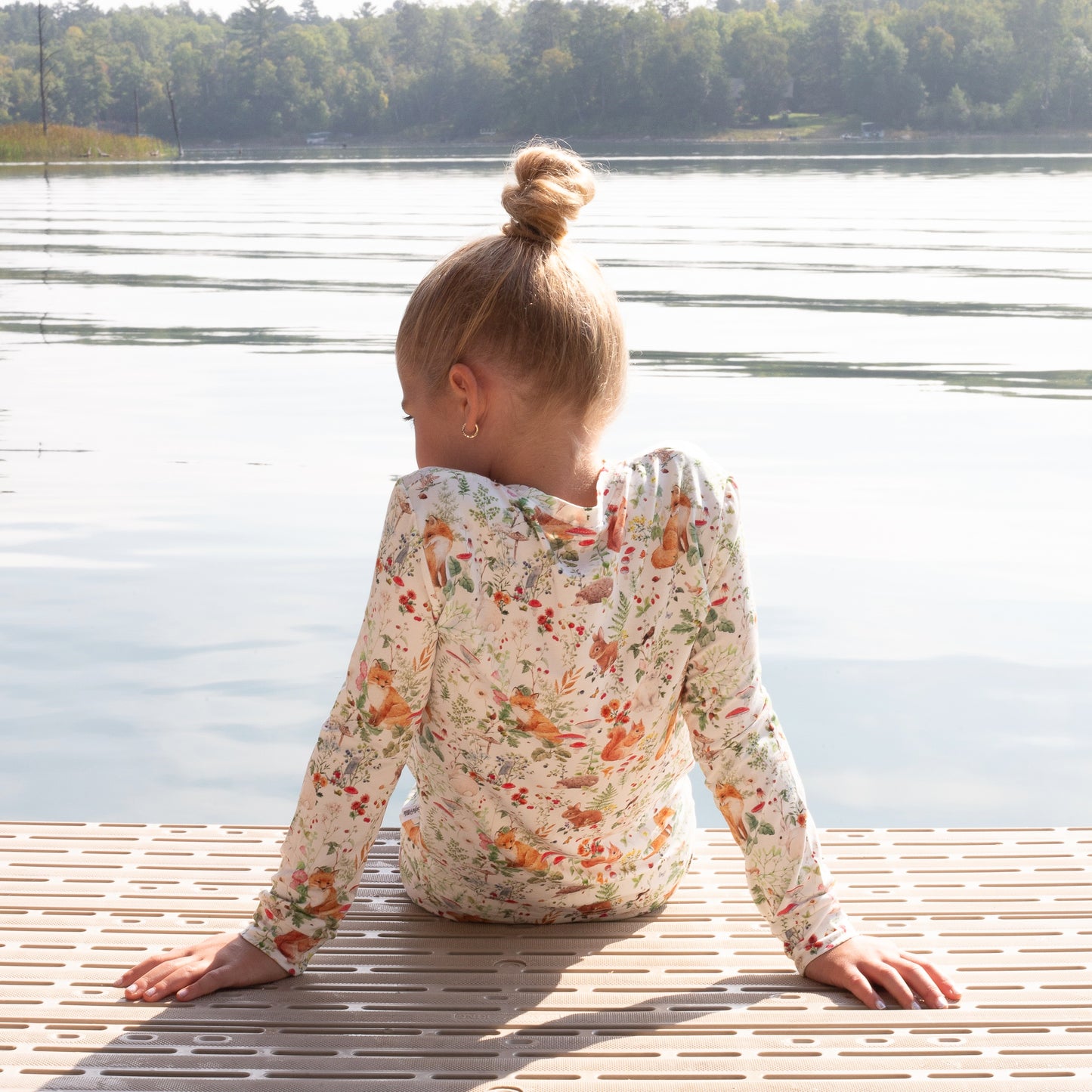 Bamboo Two Piece Pajama Woodland Animals