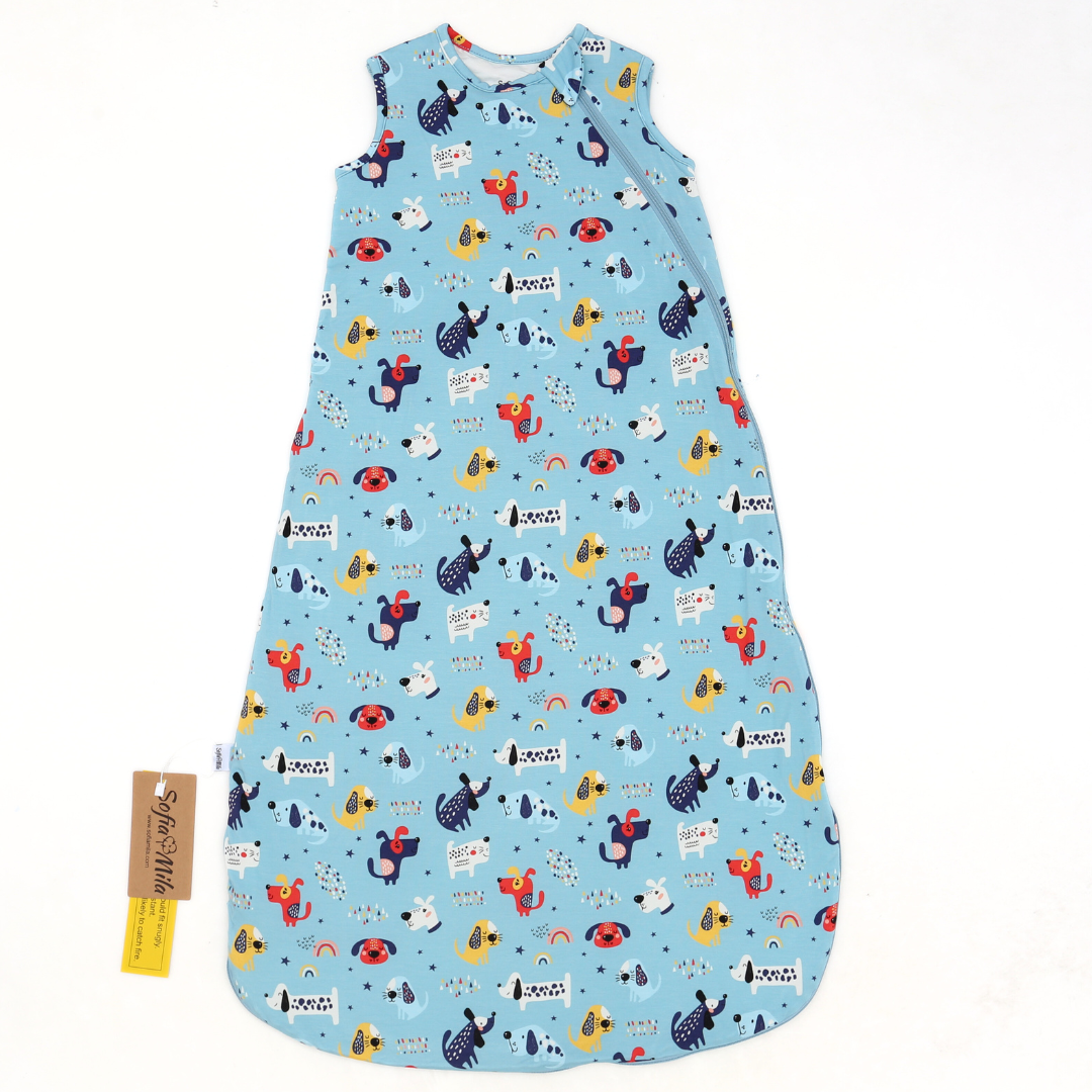 Bamboo Sleep Sack Puppy Parade