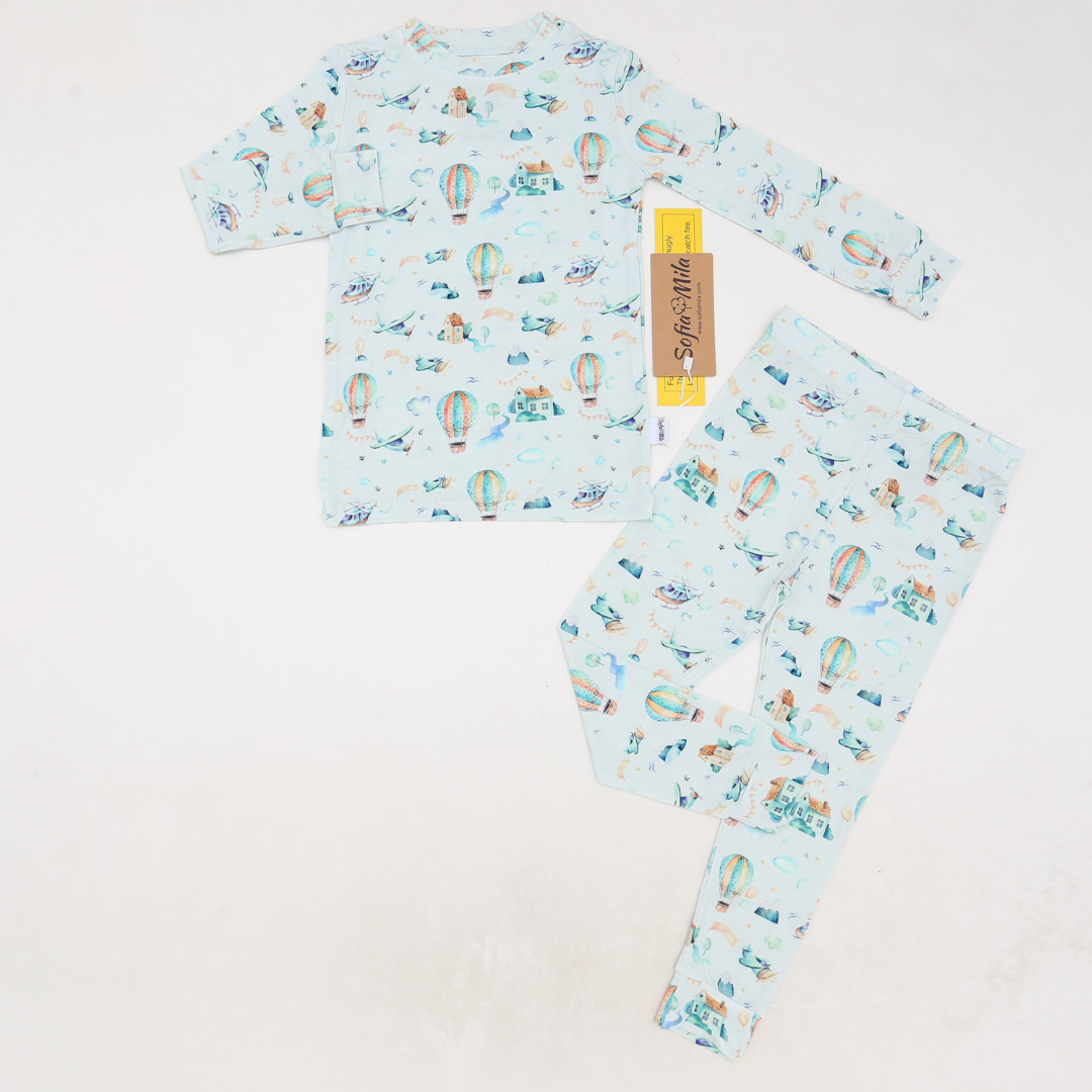 Bamboo Two Piece Pajama Little Voyager