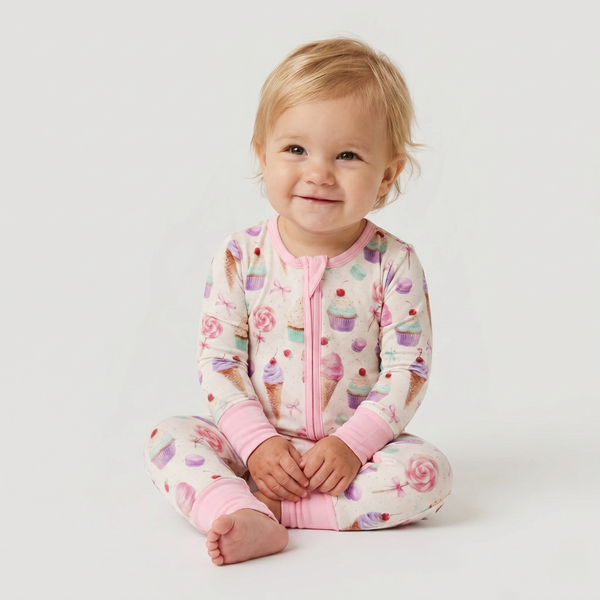 Bamboo Zippy Pajama Sugar Rush