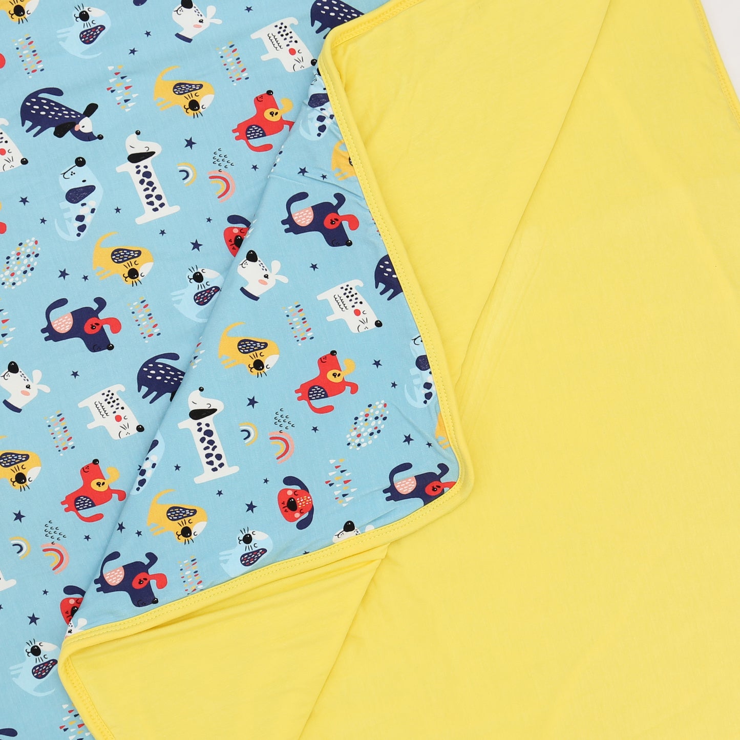 Bamboo Large Blanket Puppy Parade