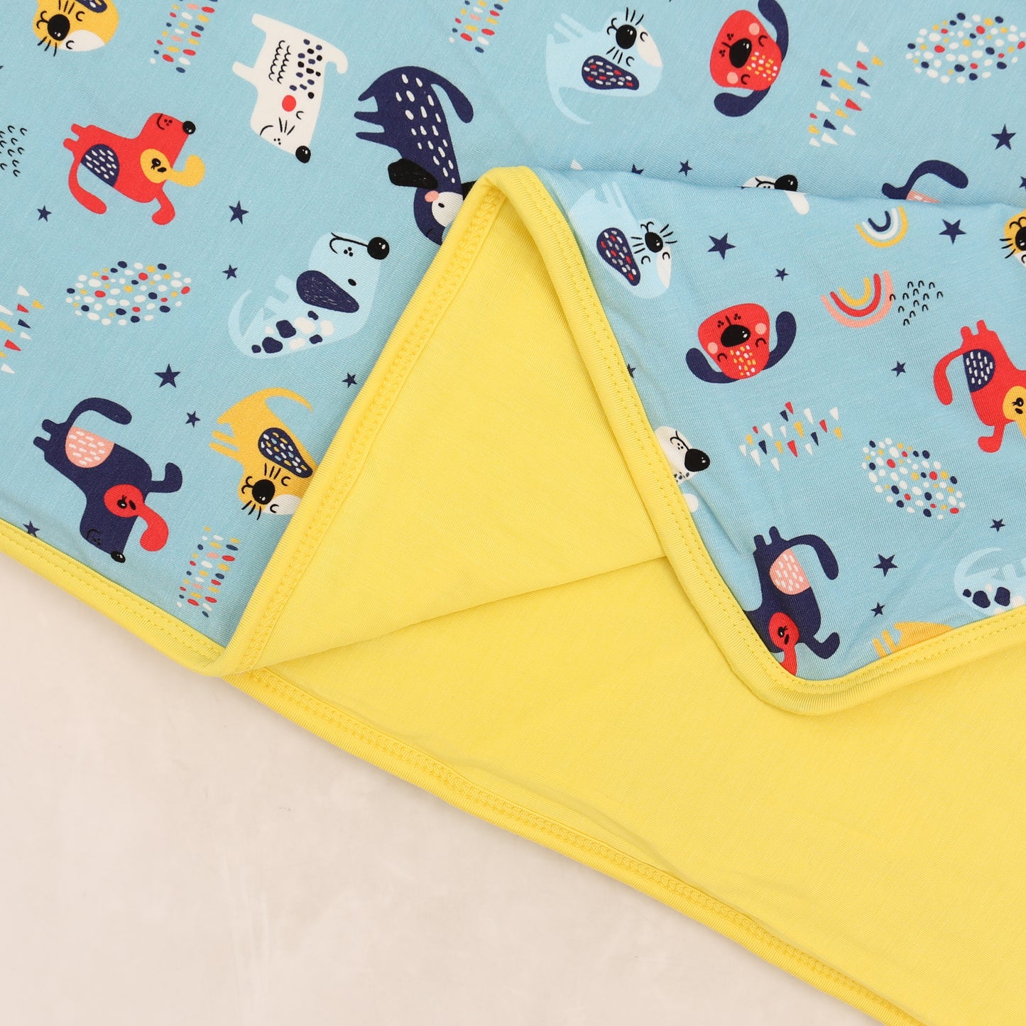 Bamboo Large Blanket Puppy Parade