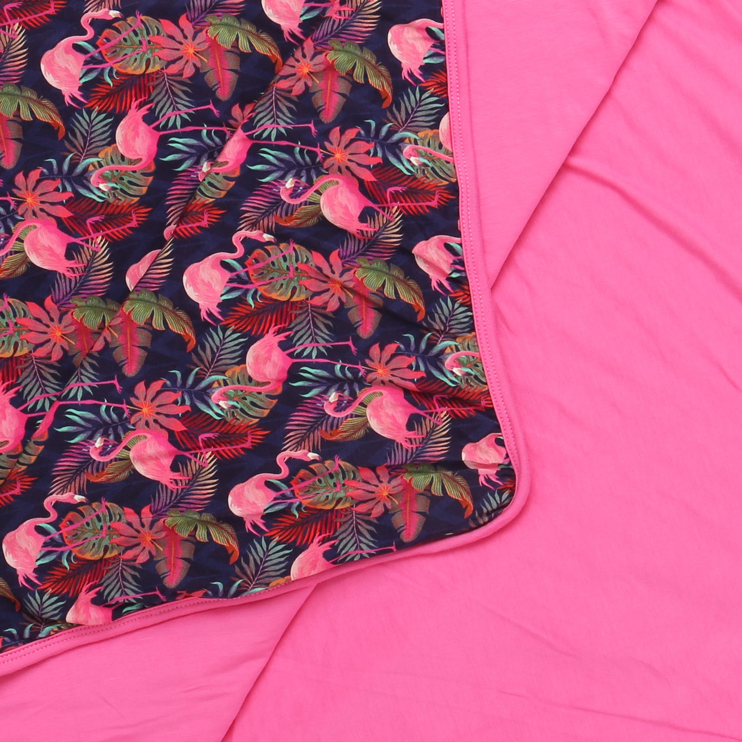 Bamboo Large Blanket Flamingo