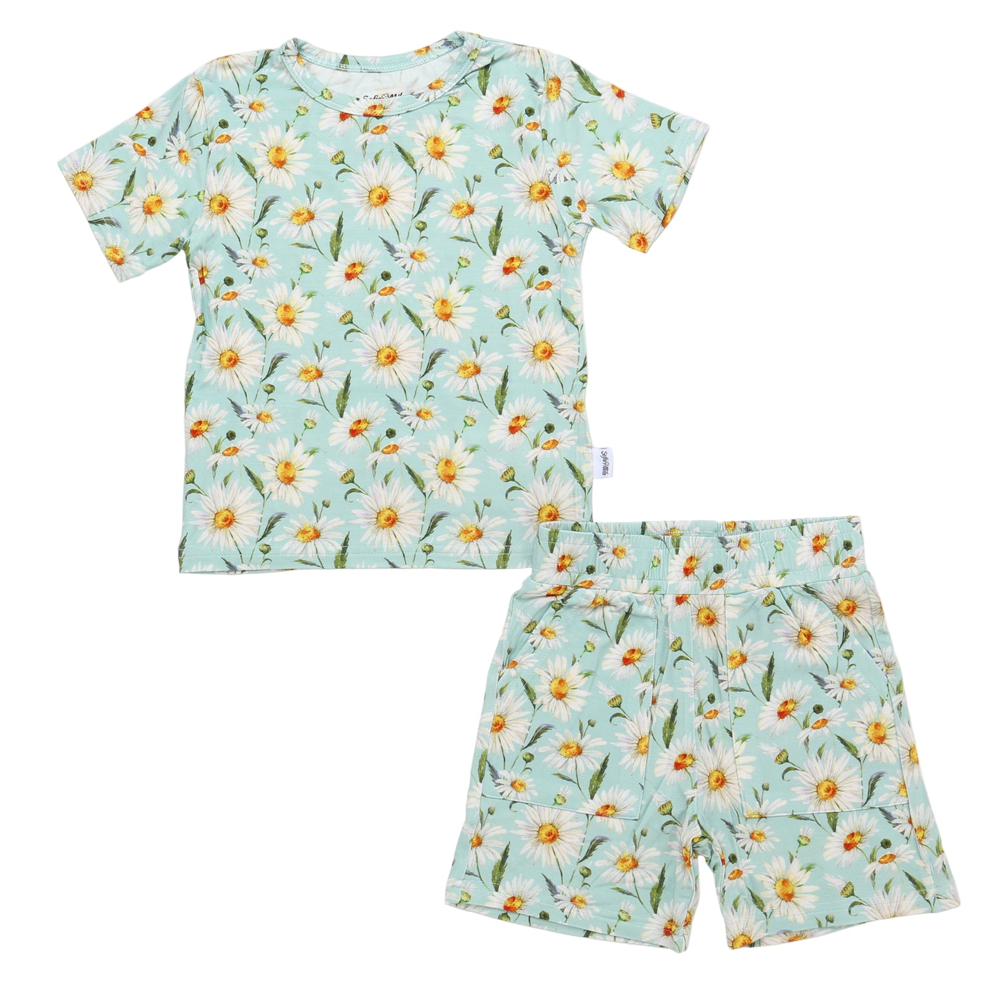Bamboo Short Sleeve Two Piece Set Daisy Dreams