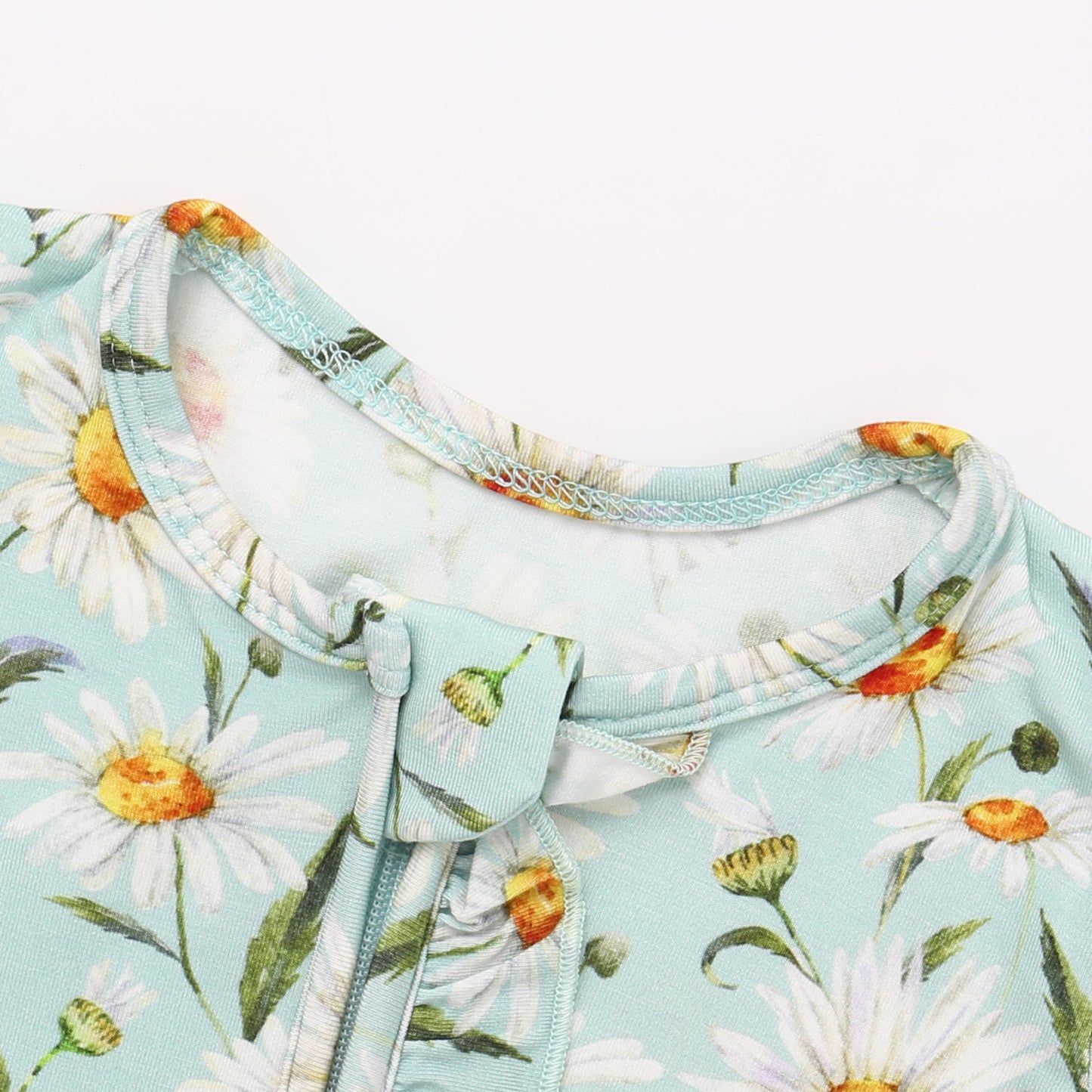 Bamboo Ruffle Zippy Pajama Daisy Dreams