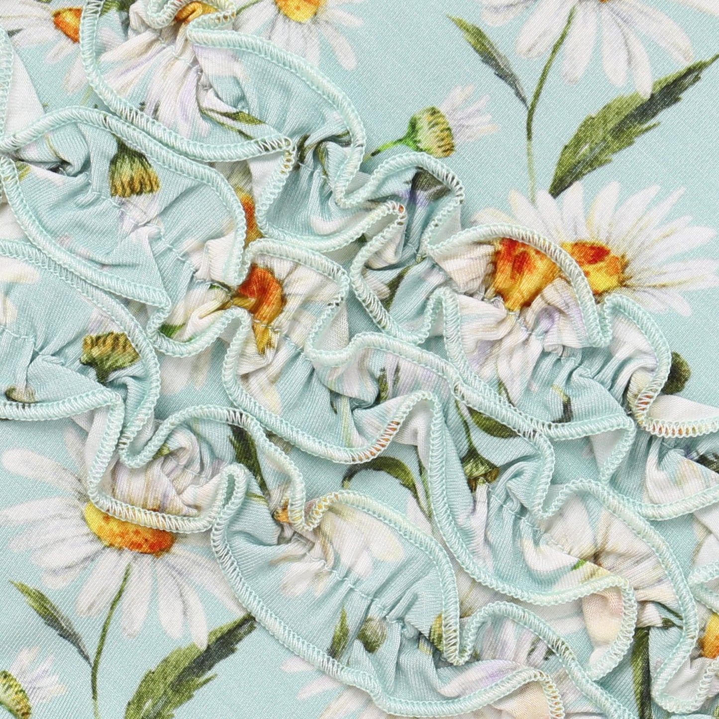 Bamboo Ruffle Zippy Pajama Daisy Dreams