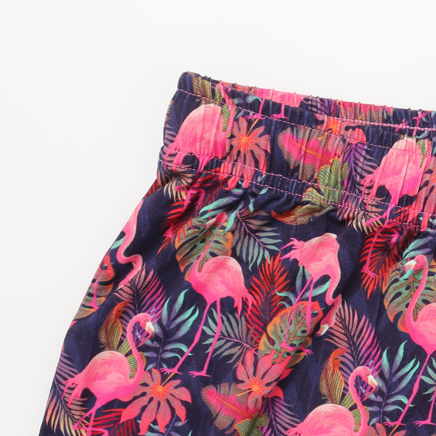 Women's Adult Bamboo Two-Piece Pajama Flamingo