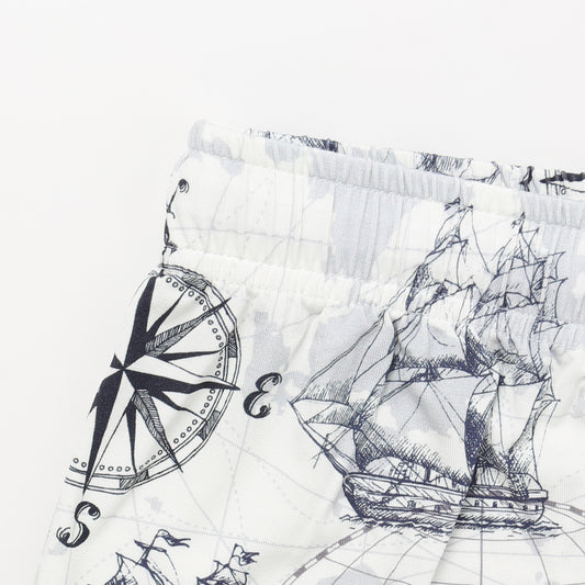 Women's Adult Bamboo Two Piece Pajama Sailor