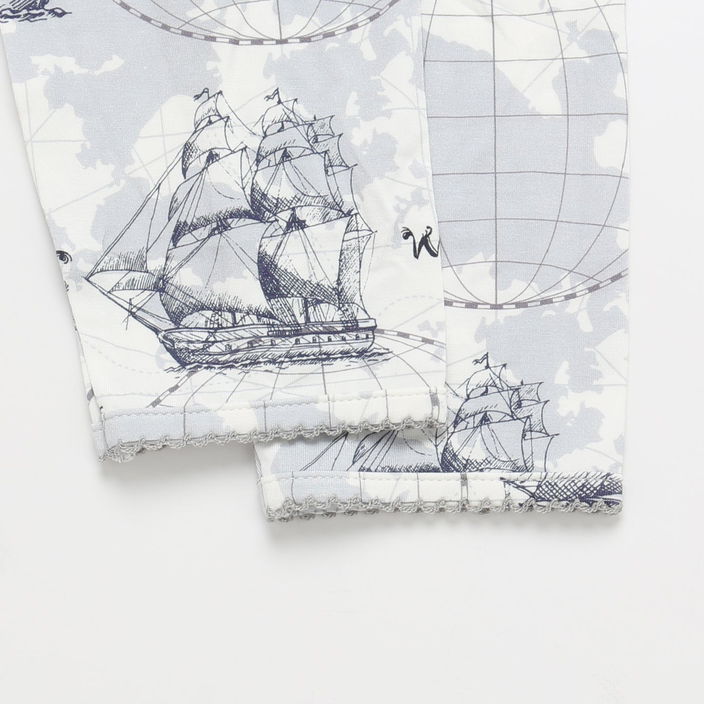 Women's Adult Bamboo Two-Piece Pajama Sailor