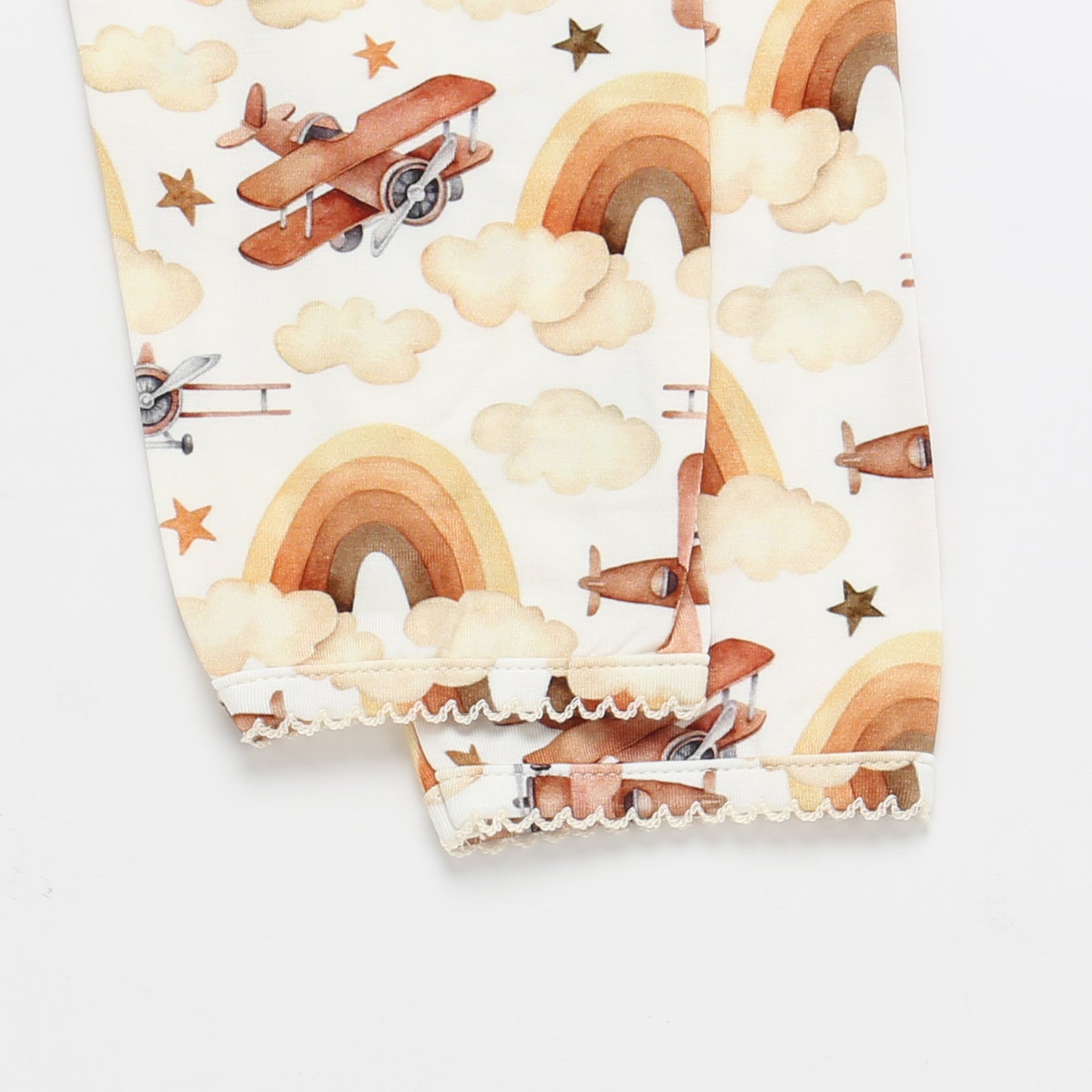 Women's Adult Bamboo Two-Piece Neutral Skies