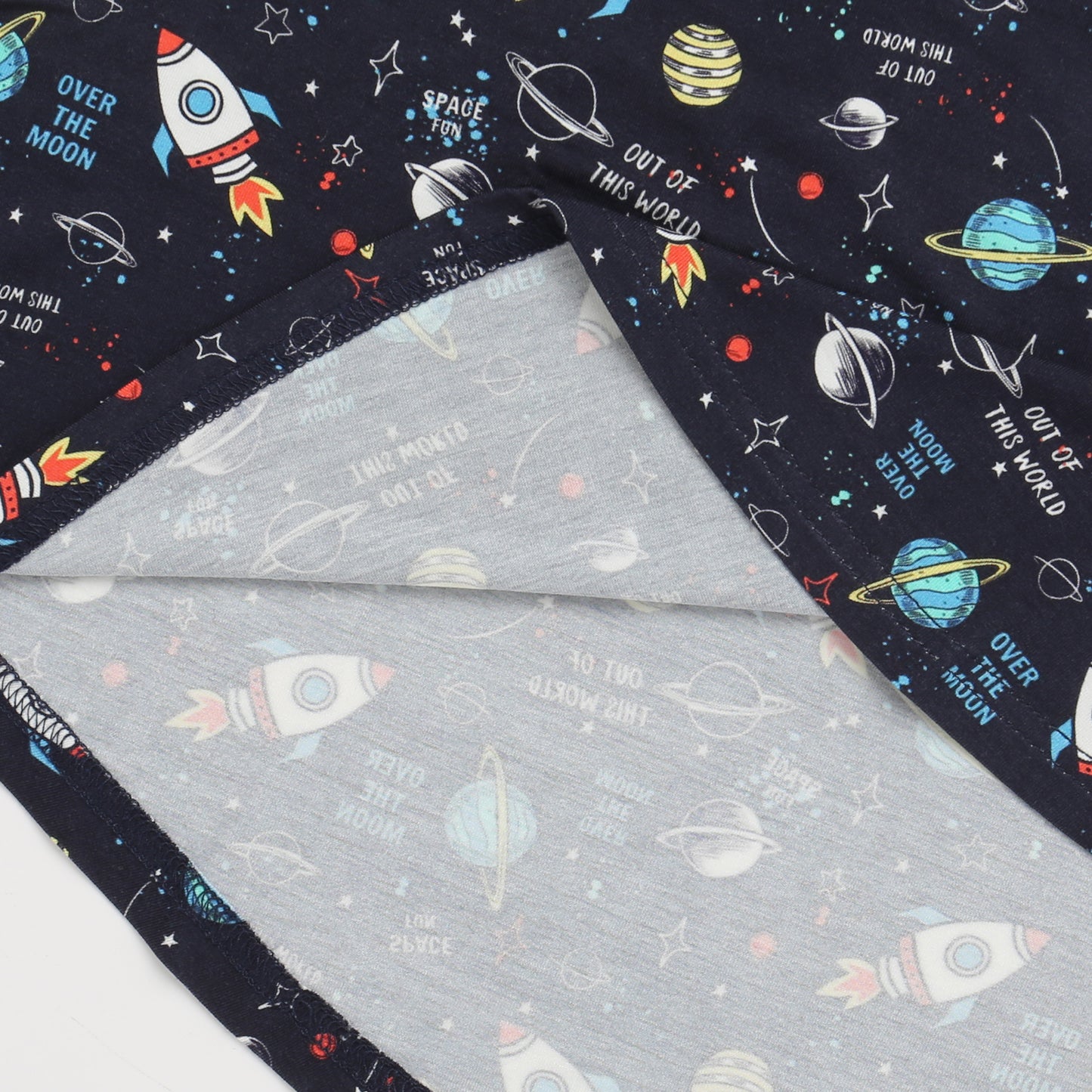Women's Adult Bamboo Two-Piece Pajama Galactic Dreams