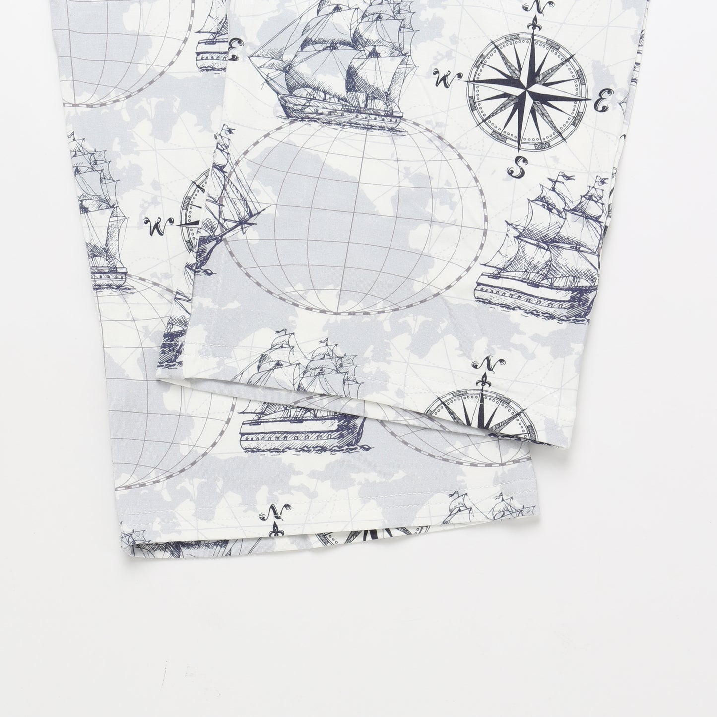 Men's Adult Bamboo Two-Piece Pajama Sailor