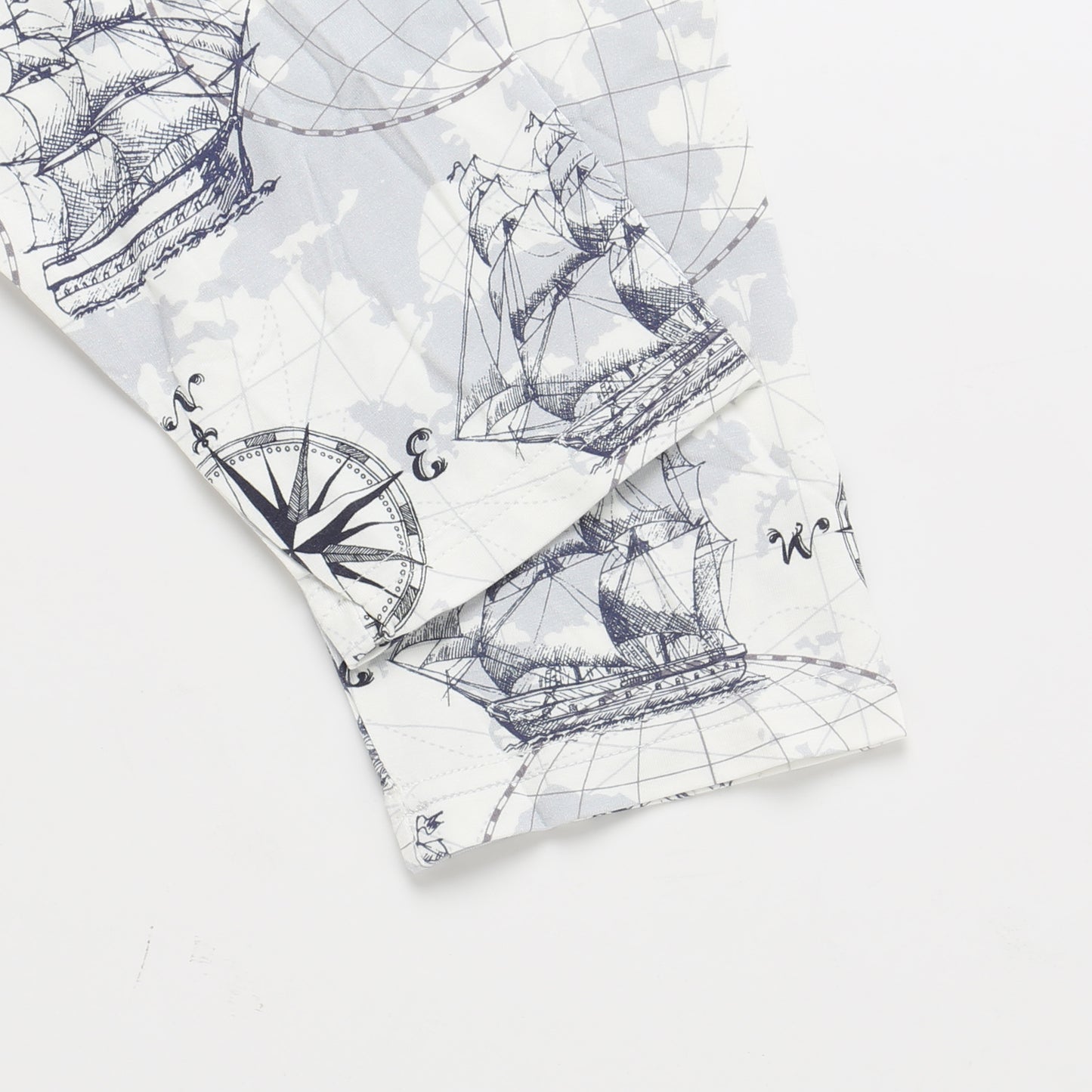 Men's Adult Bamboo Two-Piece Pajama Sailor