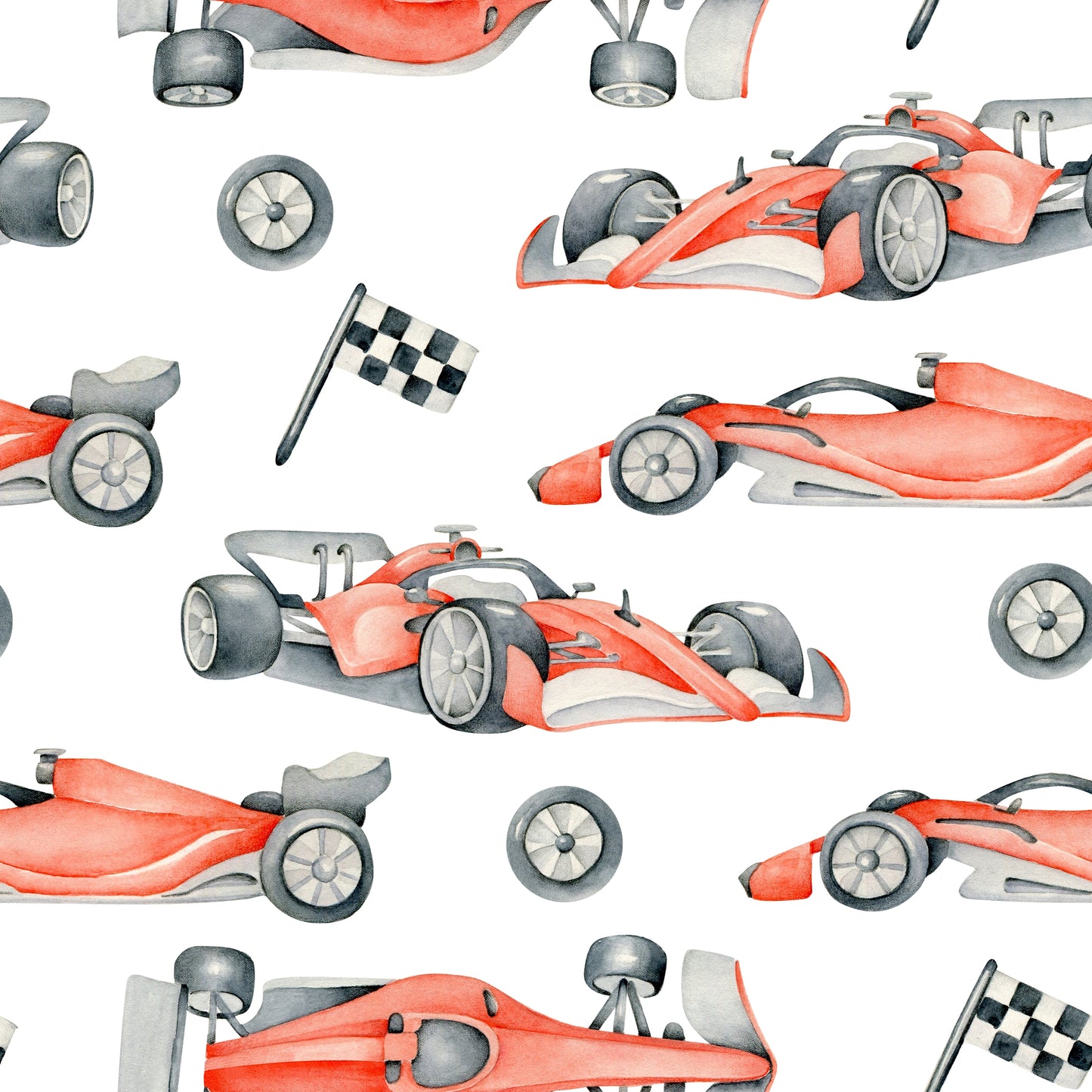 Bamboo Two Piece Pajama Race Car