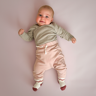 100% Organic Cotton Long Sleeve Onesie for Babies