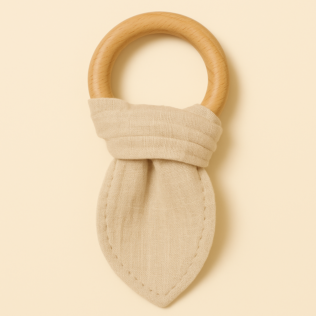 Baby Wood Ring Teething Toy