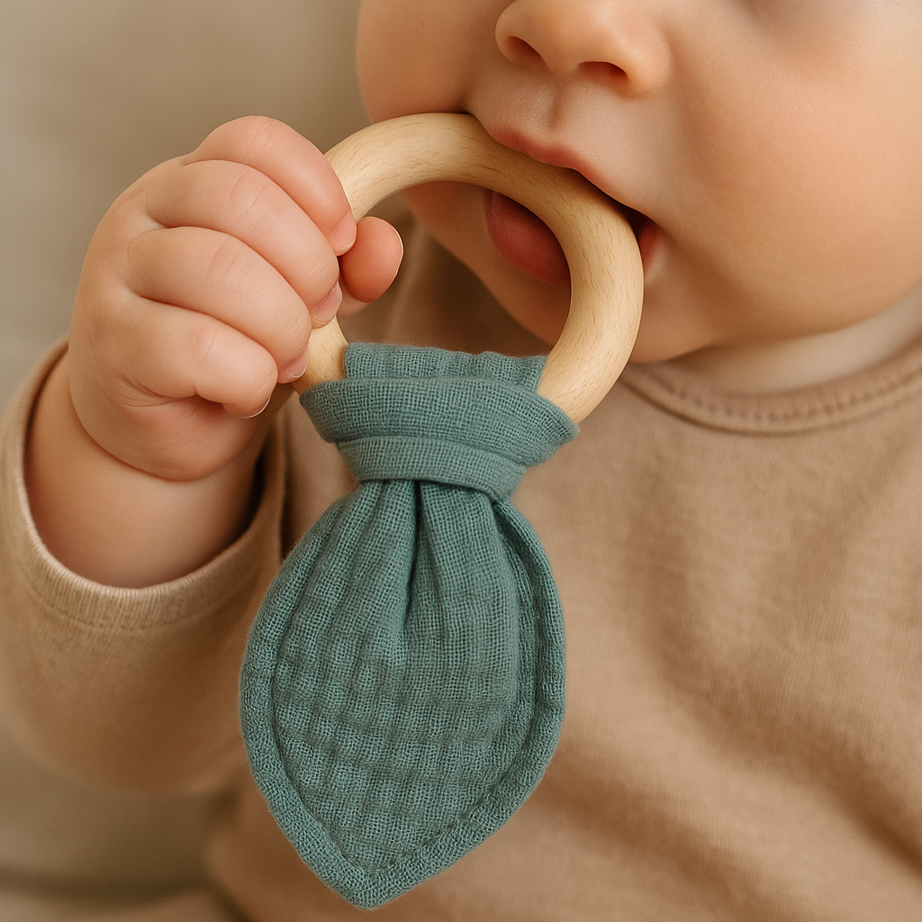 Baby Wood Ring Teething Toy